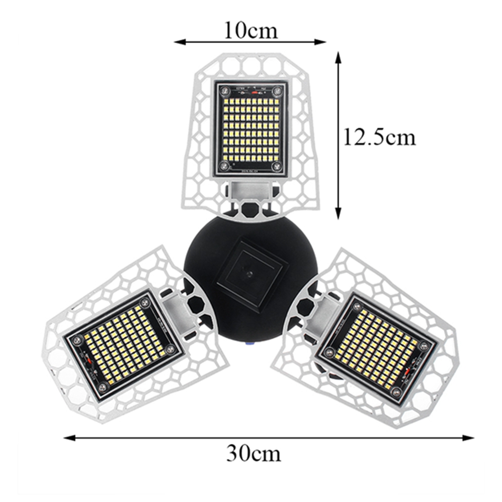 AC100-277V-E27-60W-LED-Bulb-Deformable-Induction-Light-Sensor-Garage-Lamp-for-Parking-Lot-Warehouse-1565803-10