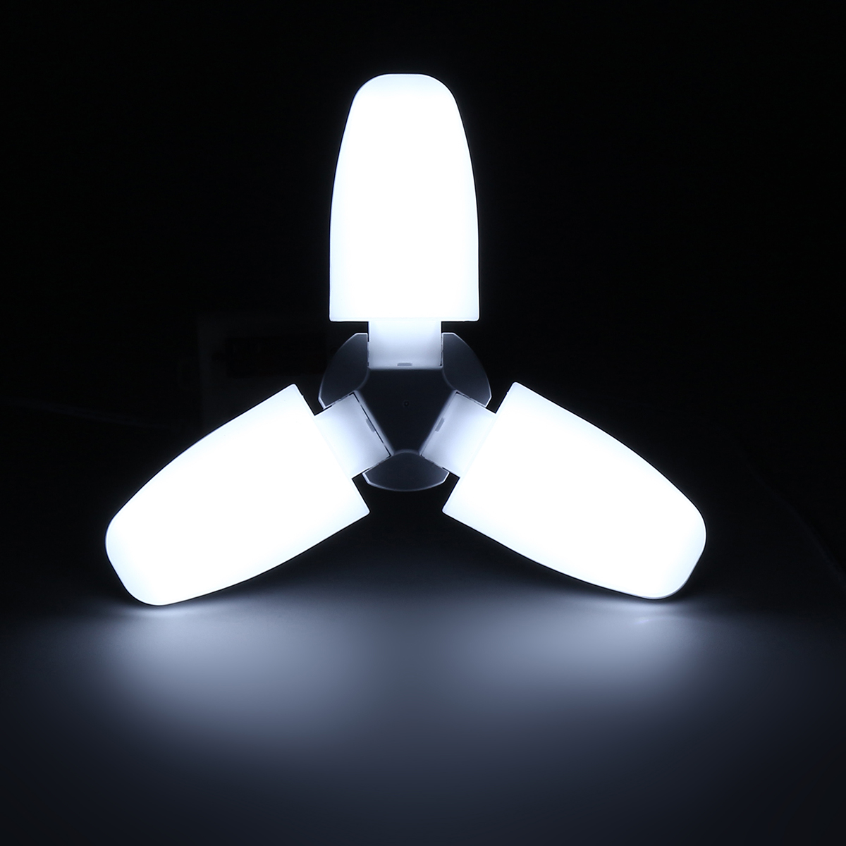 AC85-265V-35W45W-E27-Deformable-LED-Garage-Light-Foldable-Fan-Three-Blade-Ceiling-Workshop-Lamp-Bulb-1696862-7