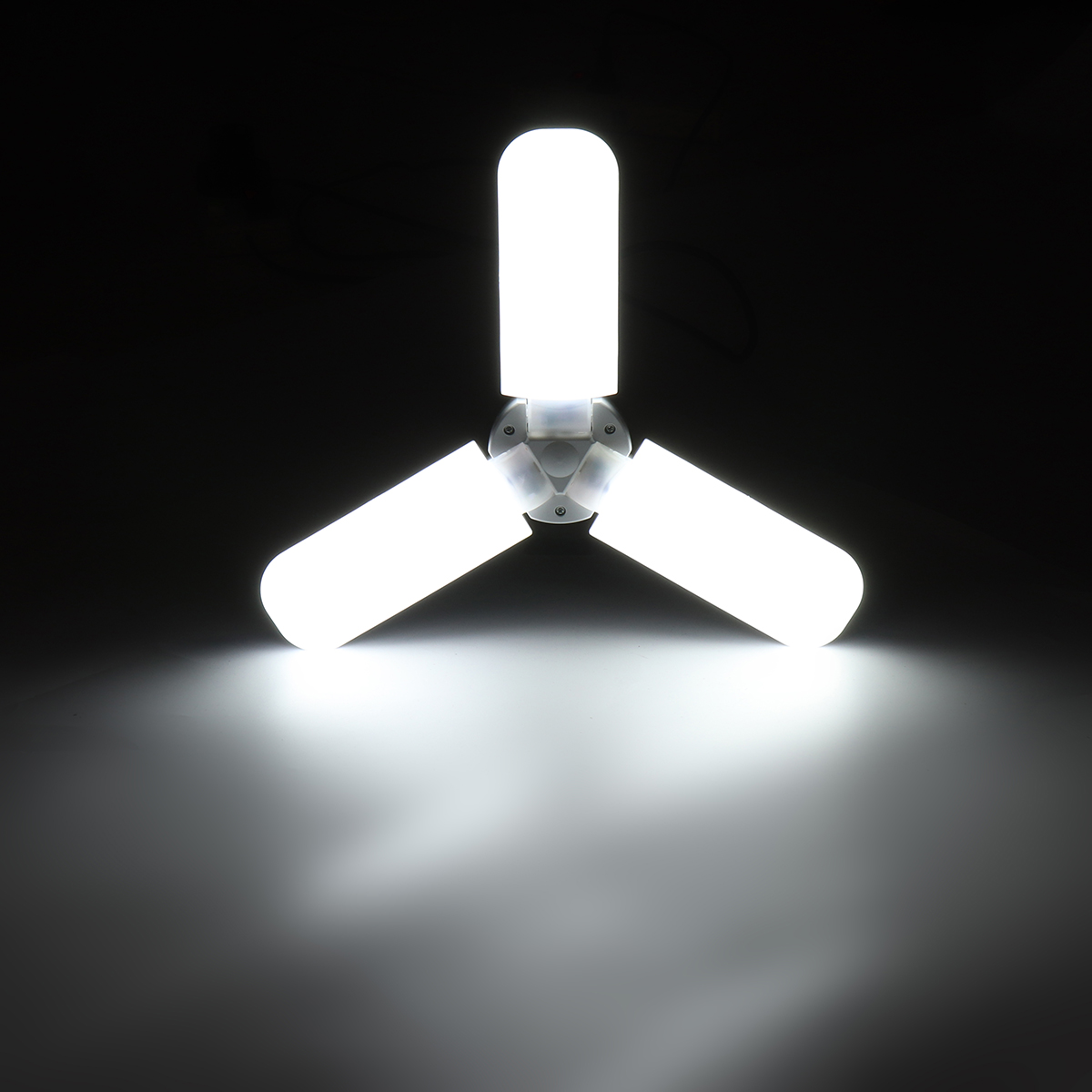 AC85-265V-45W-2835SMD-Three-Leaves-LED-Ceiling-Light-Bulb-Foldable-Garage-Lamp-for-Home-Basement-Dec-1633785-5