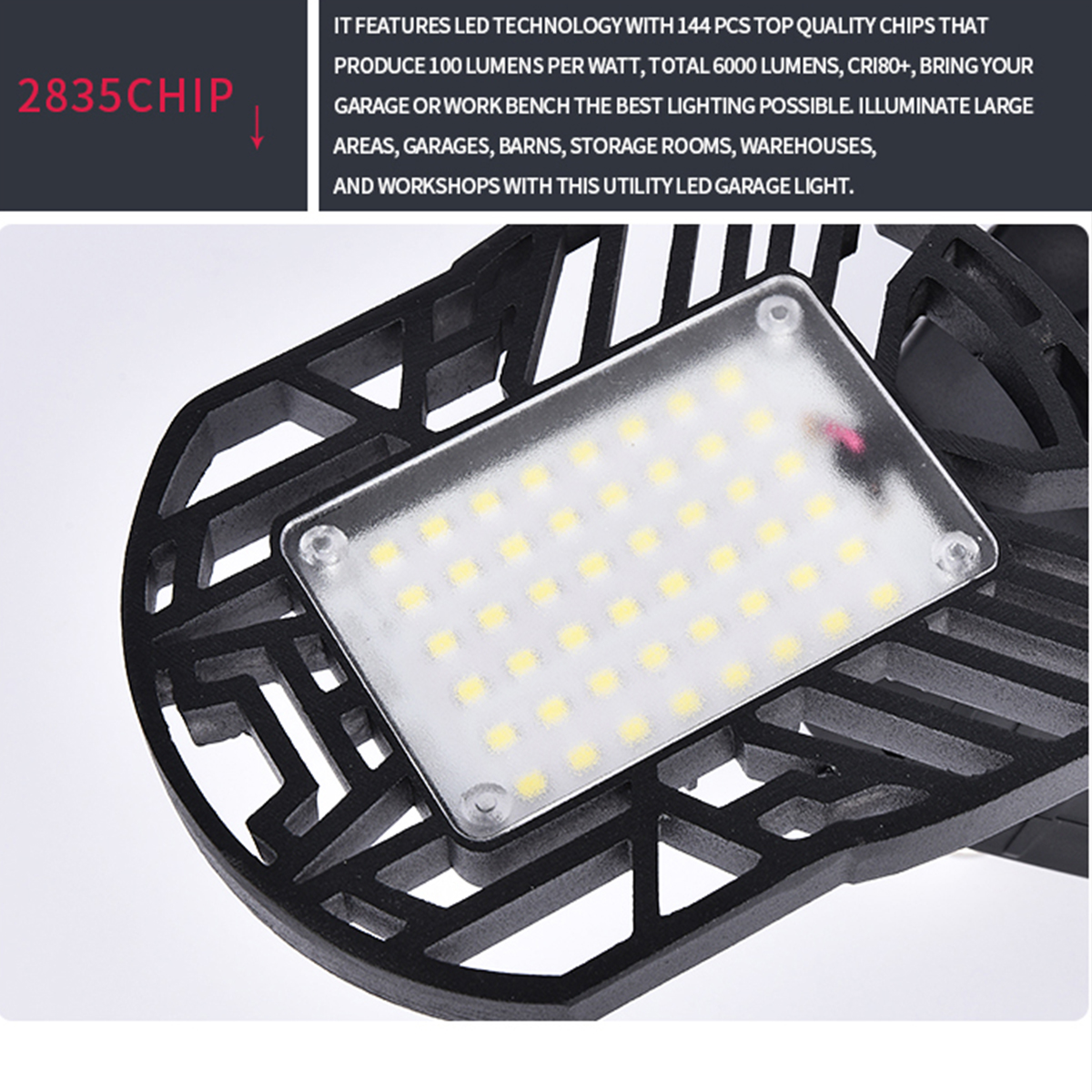 AC85-265V-E26-E27-60W-Pure-White-144-LED-Folding-Garage-Ceiling-Light-Bulb-Workshop-Adjustable-Defor-1544121-6