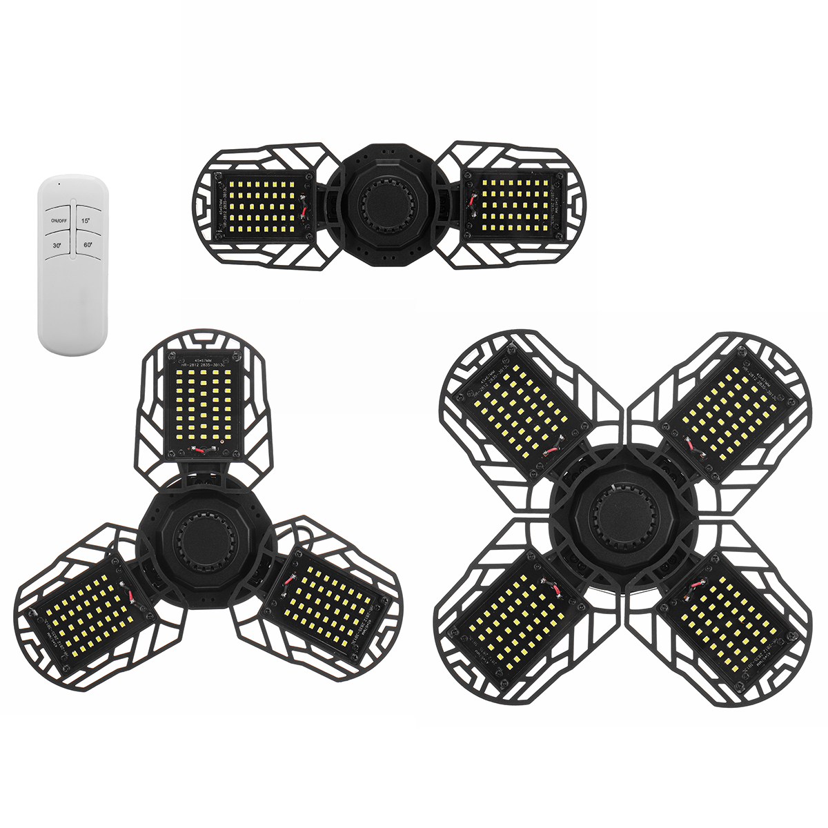 AC85-265V-LED-Garage-Light-Bulb-E27-E26-Ceiling-Fixture-Shop-Workshop-Deformable-Lamp-Timing-Kit-1710060-10