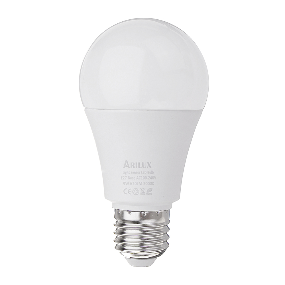 ARILUXreg-E27-A60-9W-620LM-Warm-White-Pure-White-Dusk-LED-Sensor-Globe-Light-Bulb-AC100-240V-1327405-3