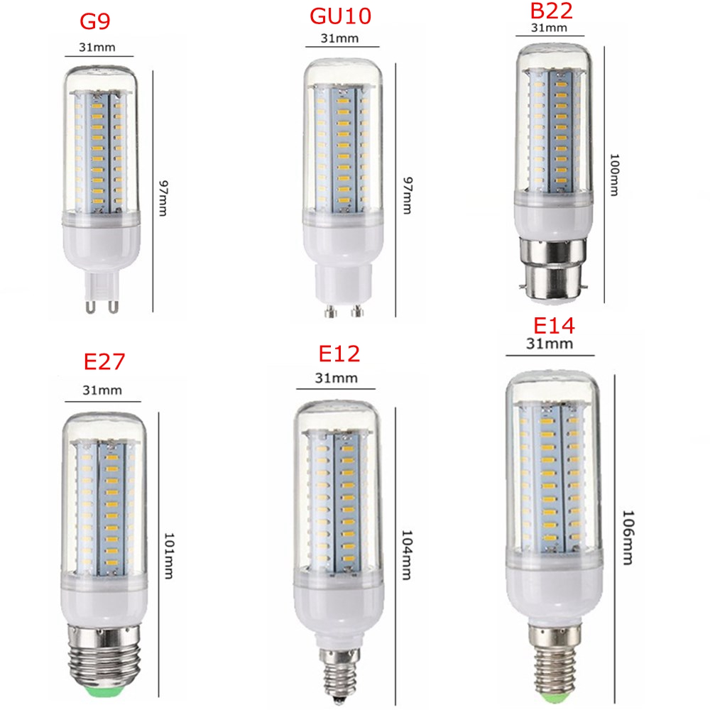 Dimmable-E27-E14-E12-G9-GU10-B22-6W-SMD4014-LED-Corn-Bulb-Chandelier-Light-AC220V-1130809-8