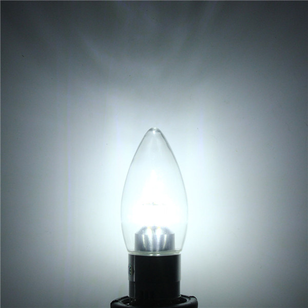 E12E14E27-3W-Non-Dimmable-LED-Candle-Silver-Light-Bulb-WhiteWarm-White-85-265V-1045159-1