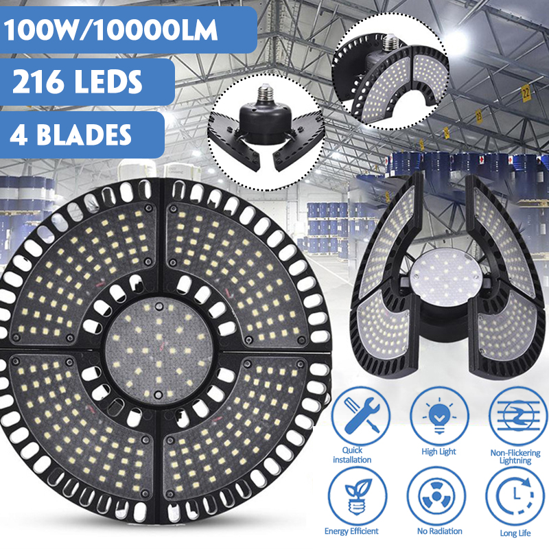 E27-100W-Super-Bright-LED-Garage-Light-Deformable-Ceiling-Lights-Workshop-Lamp-10000LM-AC85-265V-1861694-1