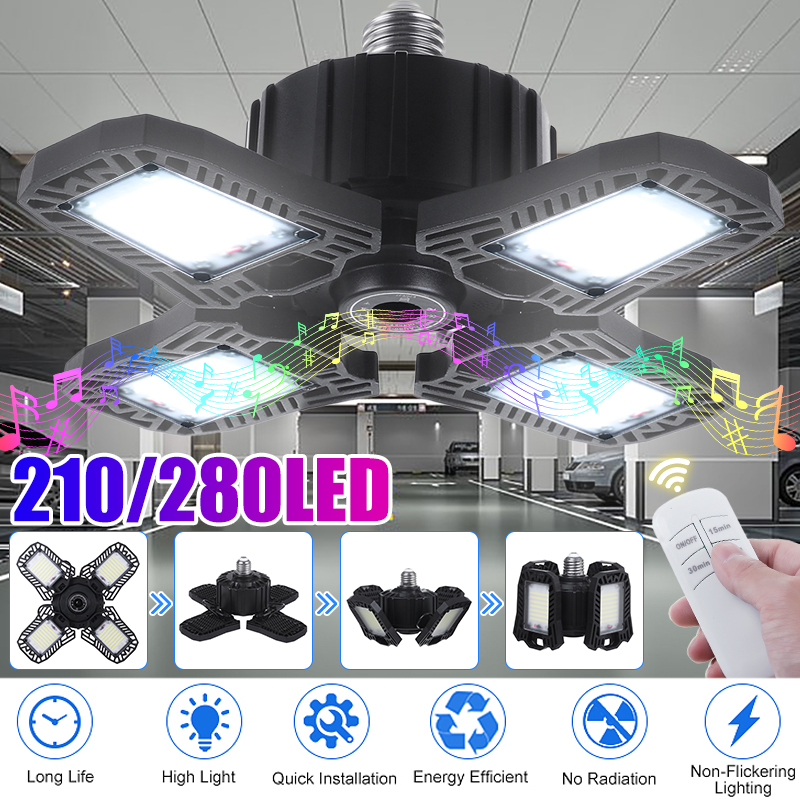 E27-210280LED-Foldable-Garage-Light-bluetooth-Music-Lamp-Workshop-Storage-Rooms-1837949-1