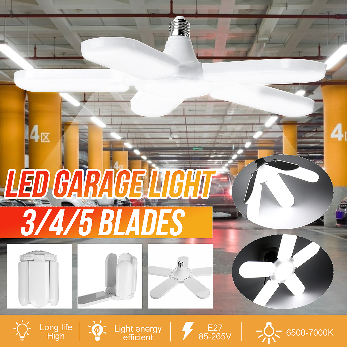 E27-2345-Leaves-Deformable-LED-Garage-Light-Bulb-Adjustable-Work-Shop-Ceiling-Lamp-AC220V-1651326-1
