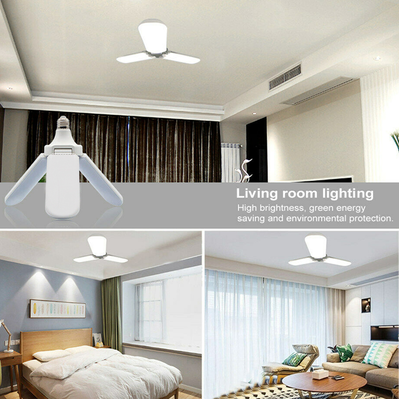 E27-2345-Leaves-Deformable-LED-Garage-Light-Bulb-Adjustable-Work-Shop-Ceiling-Lamp-AC220V-1651326-9