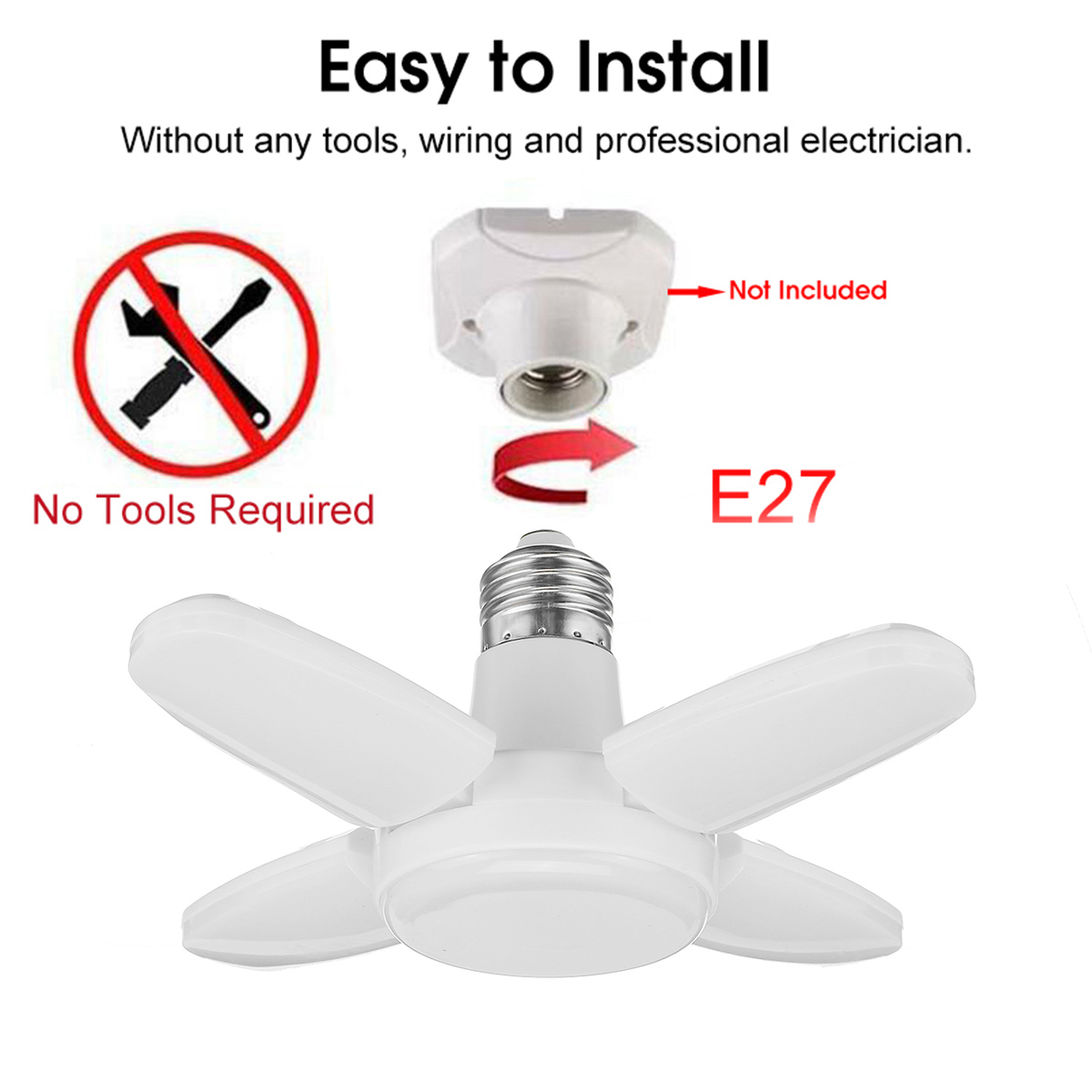 E27-2835-SMD-28W-LED-Garage-Light-Deformable-Ceiling-Lamp-Fixture-Workshop-Bulb-Home-85-265V-1790069-3