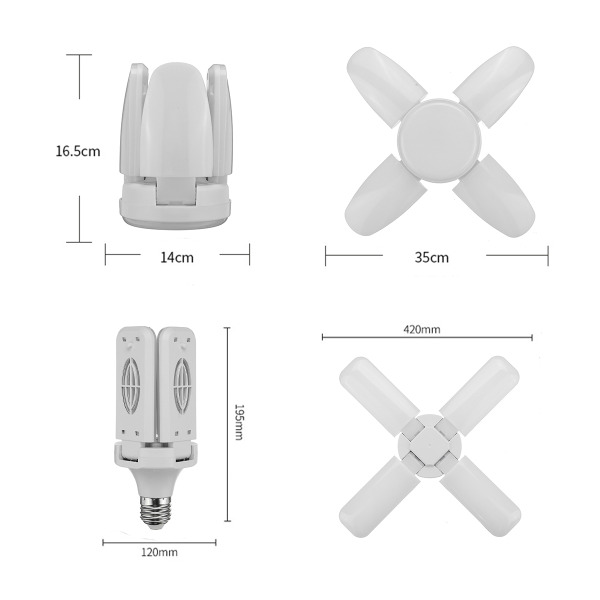 E27-2835-SMD-28W-LED-Garage-Light-Deformable-Ceiling-Lamp-Fixture-Workshop-Bulb-Home-85-265V-1790069-5