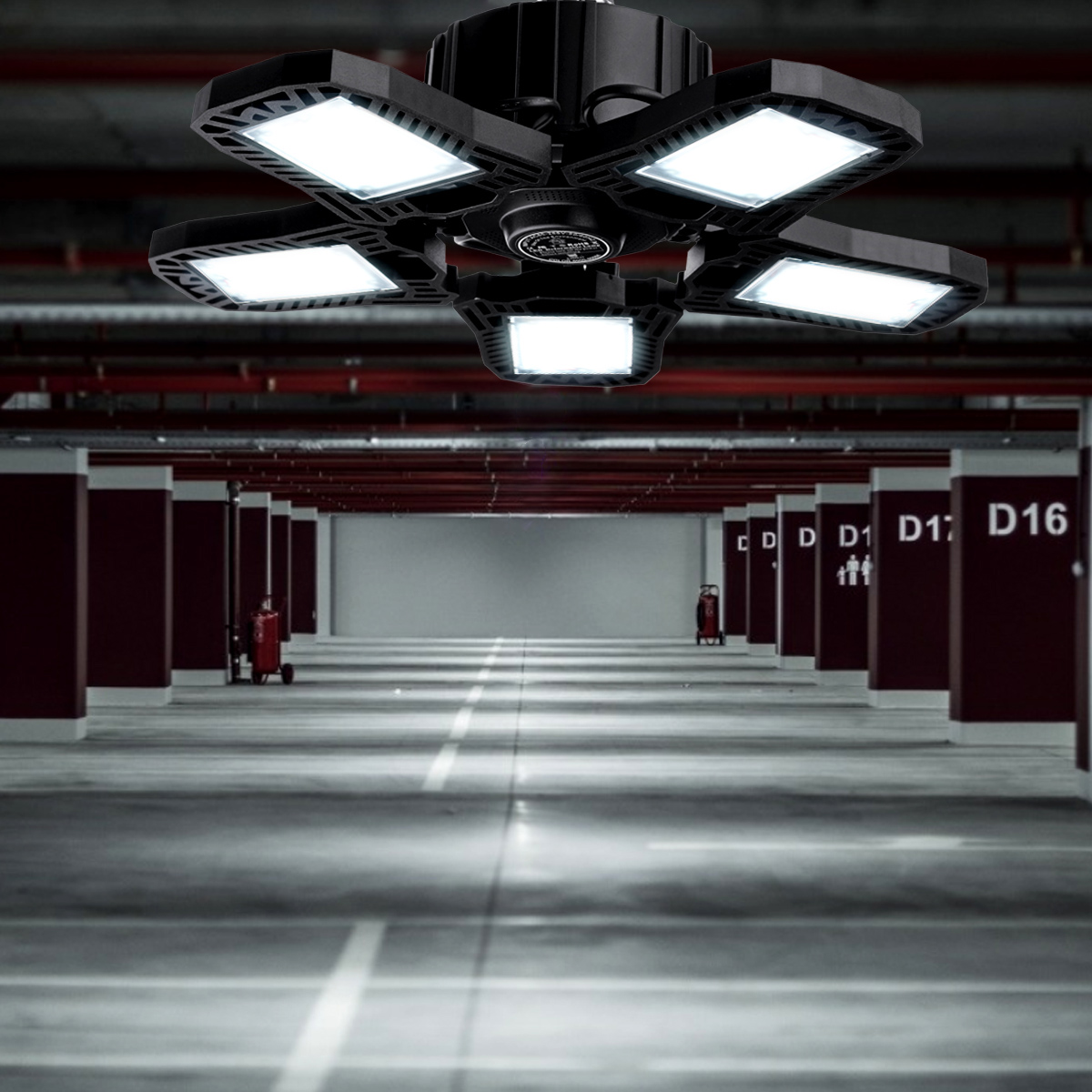 E27-345-Blades-LED-Foldable-Garage-Ceiling-Light-Mining-Workshop-Supermarket-1837944-11