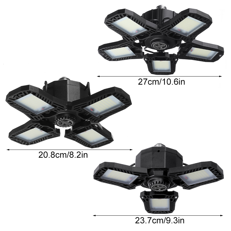 E27-345-Blades-LED-Foldable-Garage-Ceiling-Light-Mining-Workshop-Supermarket-1837944-4