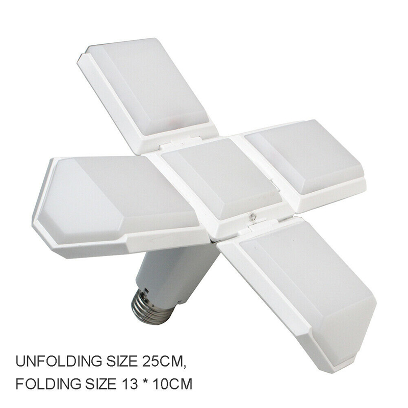 E27-35W-Foldable-LED-Garage-Light-SMD2835-Deformable-Square-Four-Leaves-Panels-Ceiling-Lamp-AC165-26-1681164-3