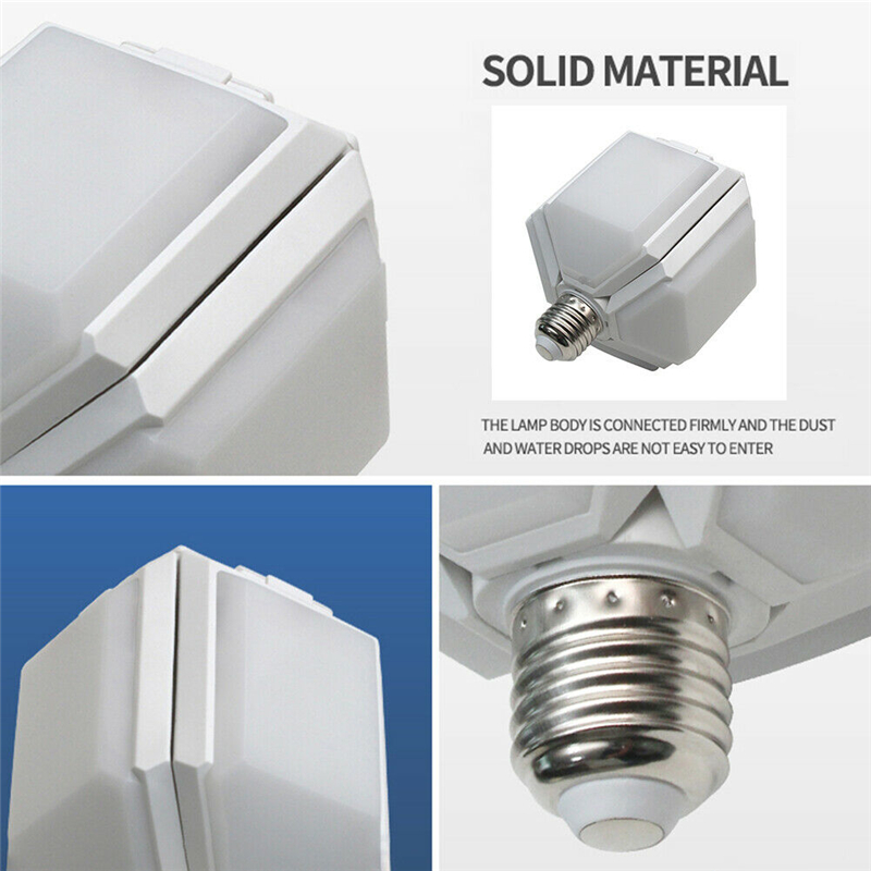 E27-35W-Foldable-LED-Garage-Light-SMD2835-Deformable-Square-Four-Leaves-Panels-Ceiling-Lamp-AC165-26-1681164-4