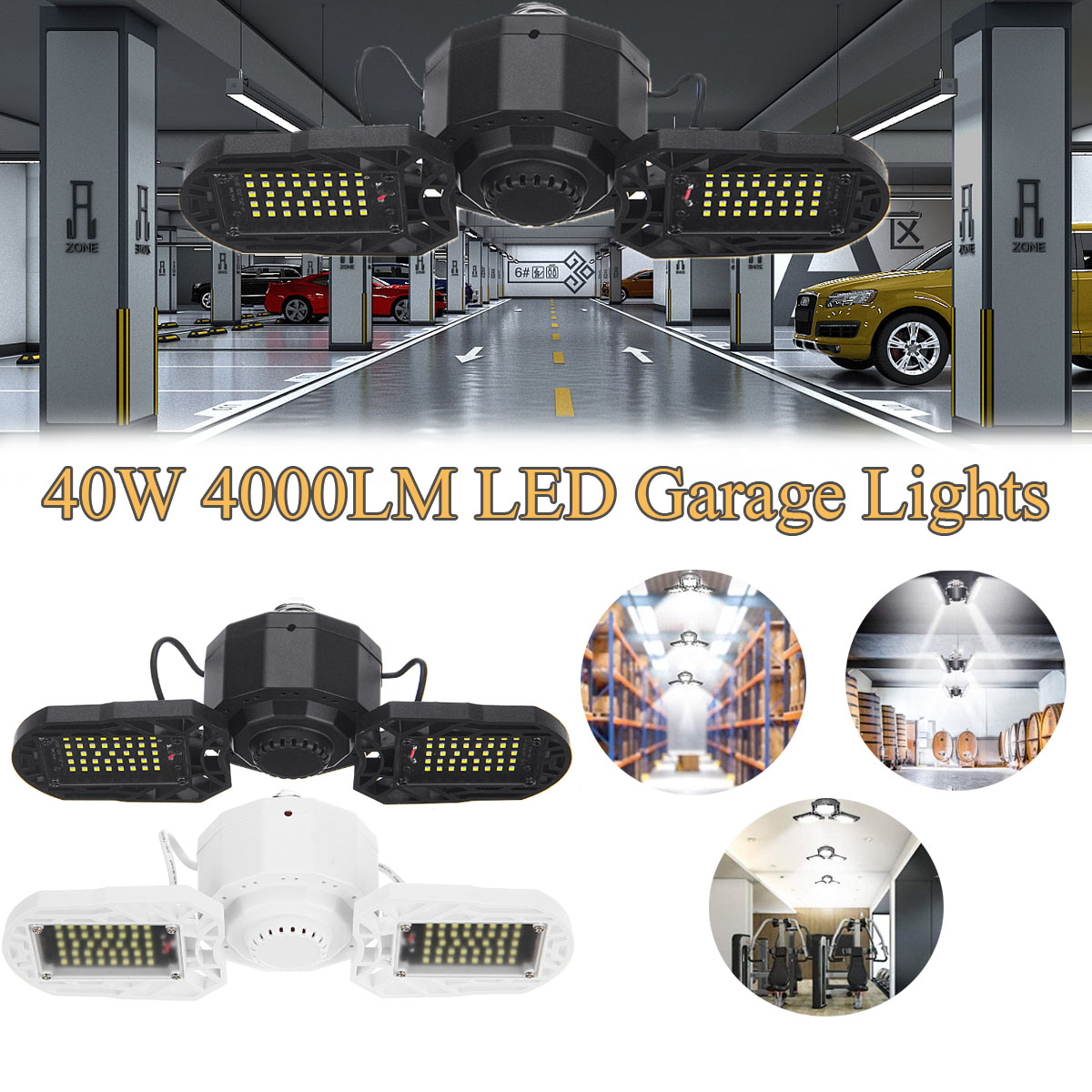 E27-40W-4000LM-LED-Garage-Lights-Deformable-Garage-Ceiling-Light-1704007-1