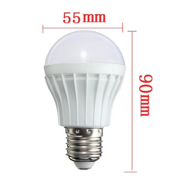 E27-5W-8-SMD-5630-Warm-WhiteWhite-Globe-Ball-Bulbs-Plastic-Lamp-Lights-220-240V-999726-8