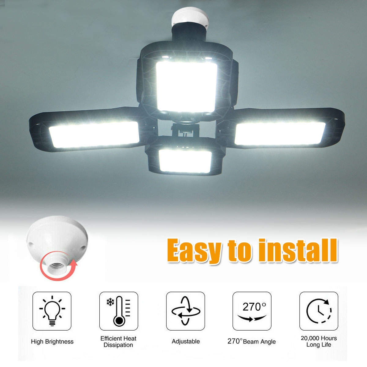 E27-60W-LED-Deformable-Workshop-Light-Garage-Ceiling-Bulb-Fixture-Folding-Lamp-1851142-2