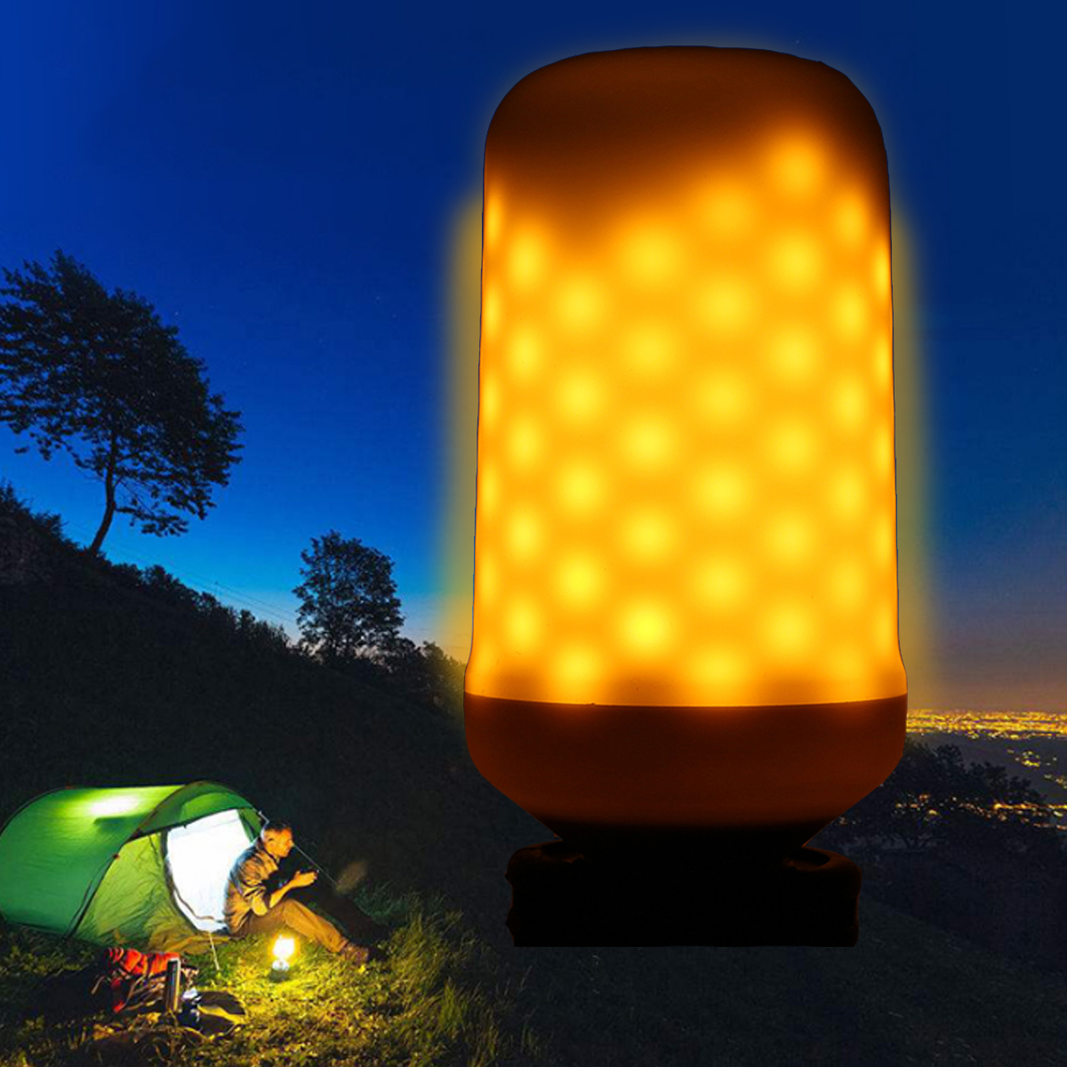E27-75W-SMD2835-96LEDs-Yellow-1800-2000K-General-LightingThree-Modes-Flame-Light-Bulb-AC90-265V-1247747-2