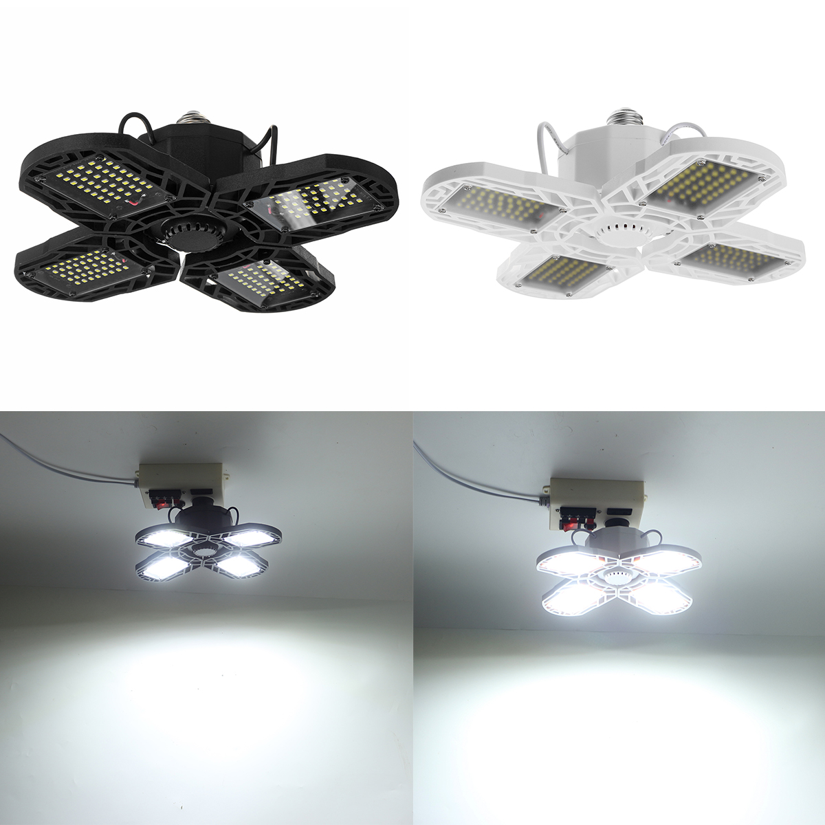E27-80W-LED-Garage-Lights-Deformable-Garage-Ceiling-Light-LED-Bulb-4-Deformable-Panels-1703973-2