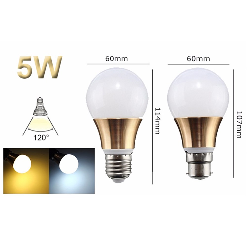 E27-B22-5W-5730-SMD-450LM-LED-Globe-Light-Bulb-Home-Lamp-Decoration-Non-dimmable-AC85-265V-1145768-9