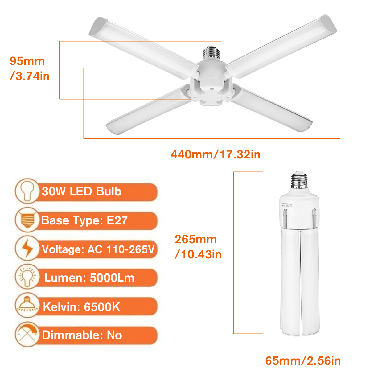E27-Deformable-LED-Garage-Light-Bulb-Foldable-Ceiling-Fixture-Shop-Workshop-Lamp-110-265V-1674714-9