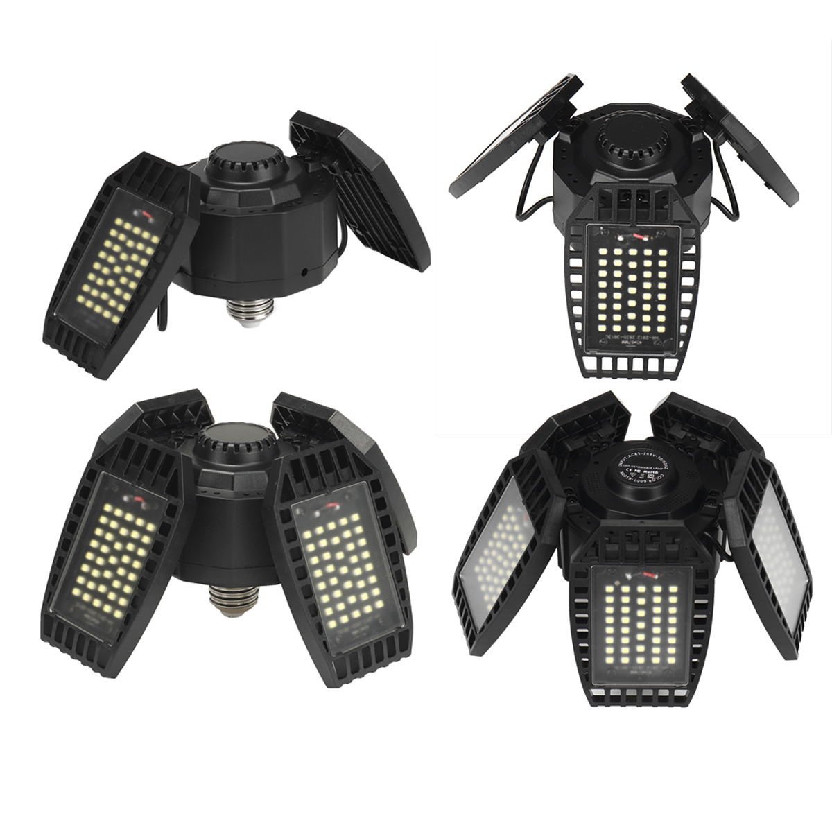 E27-E26-80150200250W-LED-Garage-Light-Bulb-Deformable-Ceiling-Fixture-Lamp-1805684-3