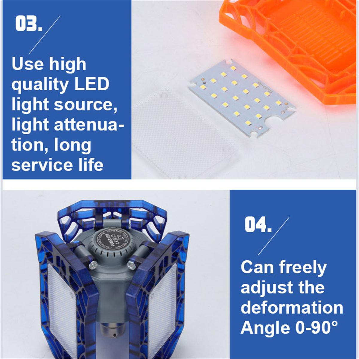 E27-LED-Bulb-40W-Deformable-Garage-Light-360degAngle-Foldable-Ceiling-Lamp-AC85-265V-1638991-7