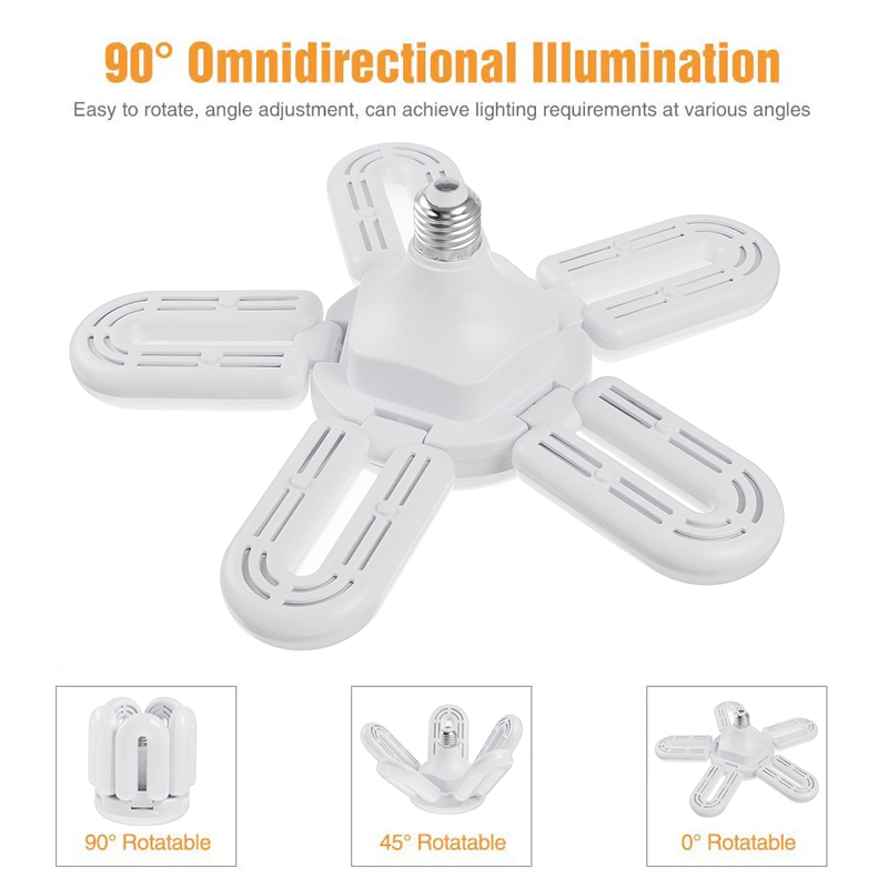 E27-LED-Garage-Light-Deformable-Basement-Warehouse-Ceiling-Lamp-6500K-1851178-5