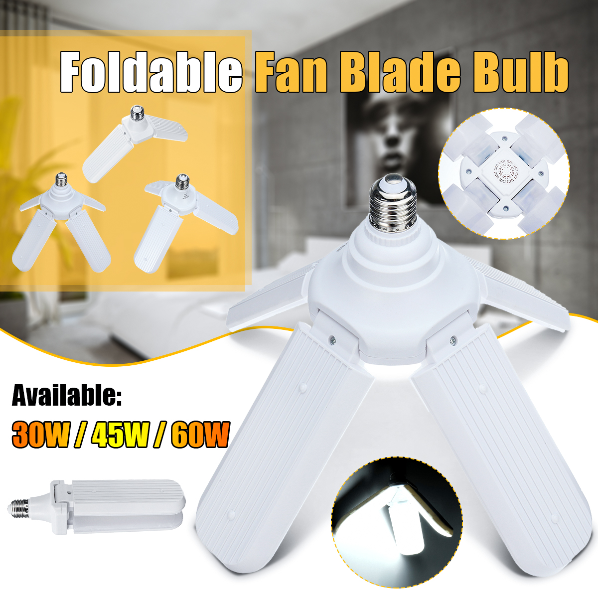 E27-Two-Three-Four-Leaves-Deformable-Foldable-LED-Garage-Shop-Work-Light-Bulb-Ceiling-Lamp-AC95-265V-1621889-1