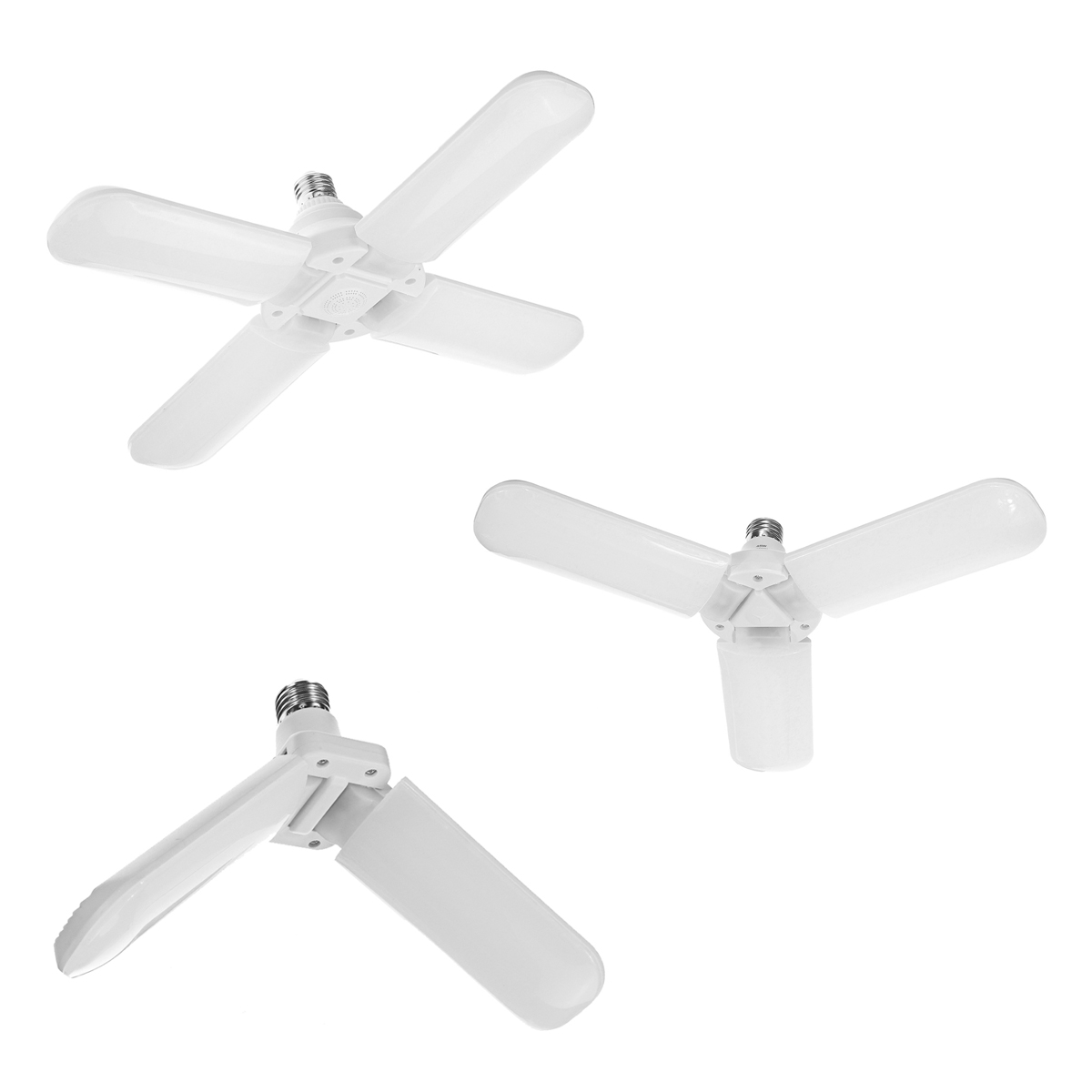 E27-Two-Three-Four-Leaves-Deformable-Foldable-LED-Garage-Shop-Work-Light-Bulb-Ceiling-Lamp-AC95-265V-1621889-2