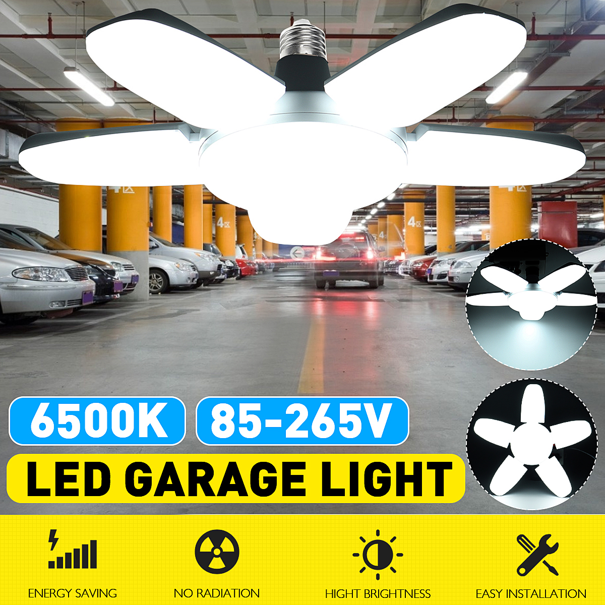 E27B22-Deformable-LED-Garage-Light-Bulb-80W-SMD2835-Ceiling-Fixture-Home-Shop-Workshop-Lamp-85-265V2-1737129-1