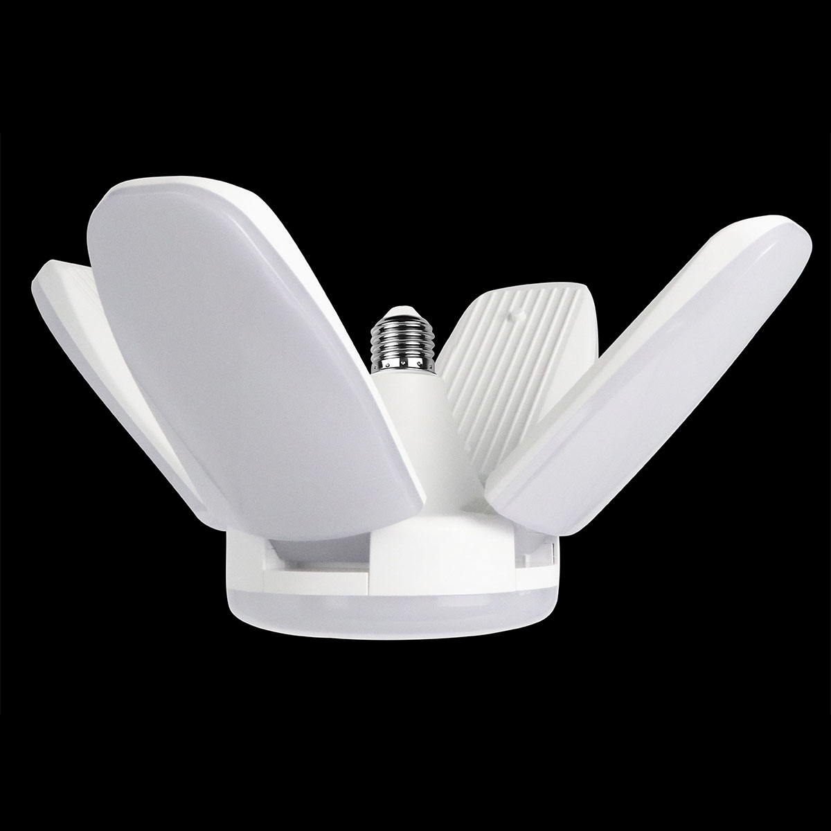 E27E26-AC165V-265V-Warm-White-Colorful-60W-2835-164LED-Light-Bulb-Ceiling-Fan-Blade-Deformable-Garag-1581950-2