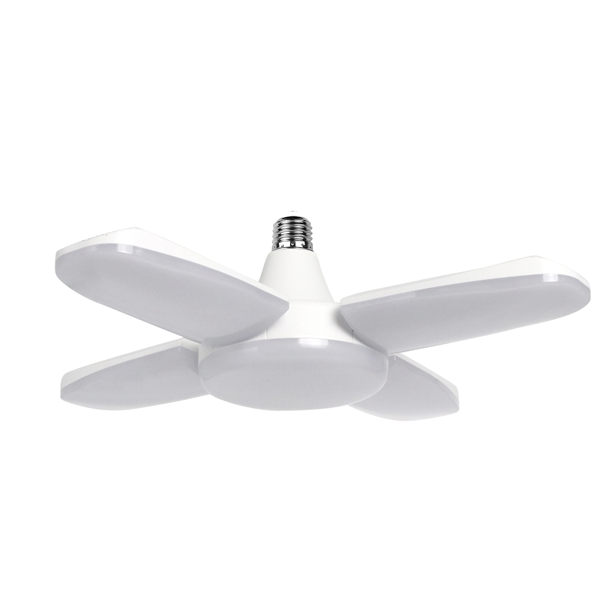E27E26-AC165V-265V-Warm-White-Colorful-60W-2835-164LED-Light-Bulb-Ceiling-Fan-Blade-Deformable-Garag-1581950-5