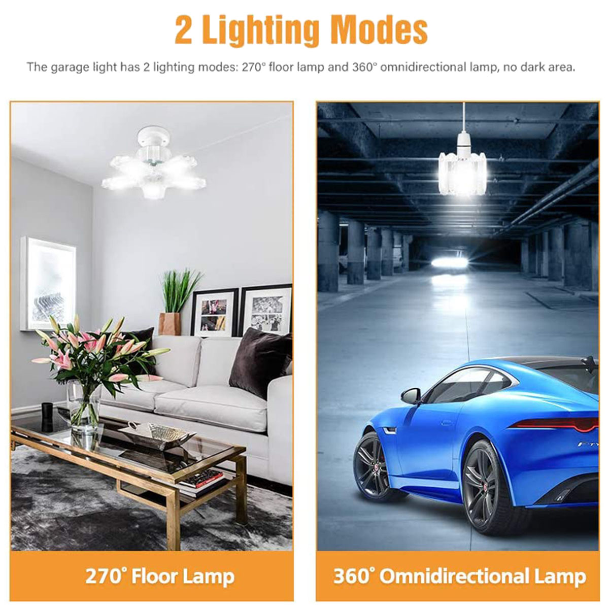 E27E26-LED-Bulb-Super-Bright-Foldable-Garage-Light-Fan-Blade-Ceiling-Lamp-100W-1851160-5