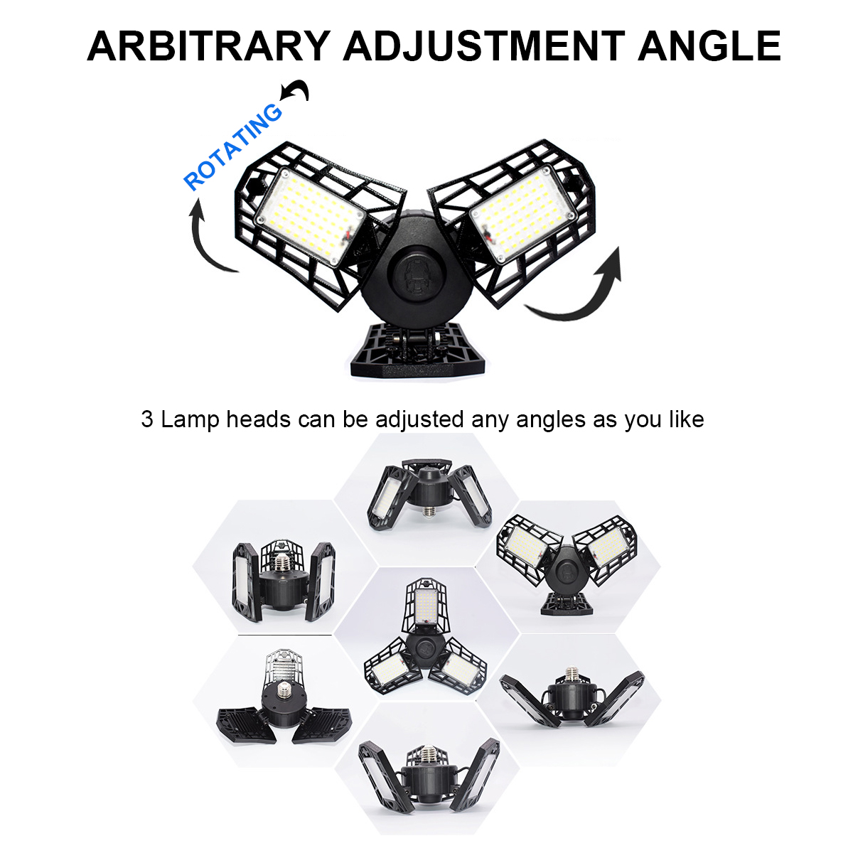 Foldable-LED-E27-Light-Adjustable-Deformation-Ceiling-Lamp-Workshop-Garage-Home-1668843-3