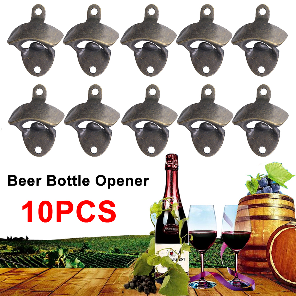 10pcs-Bottle-Openers-Cast-Iron-Wall-Mounted-Bar-Vintage-Style-Bars-Bottle-Opener-1688935-1