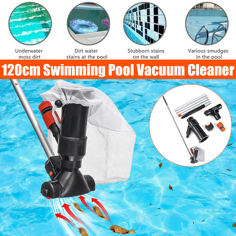 120cm-Aluminum-Fountain-Swimming-Pool-Pond-Vacuum-Cleaner-Suction-Jet-Tool-Set-1752994-2