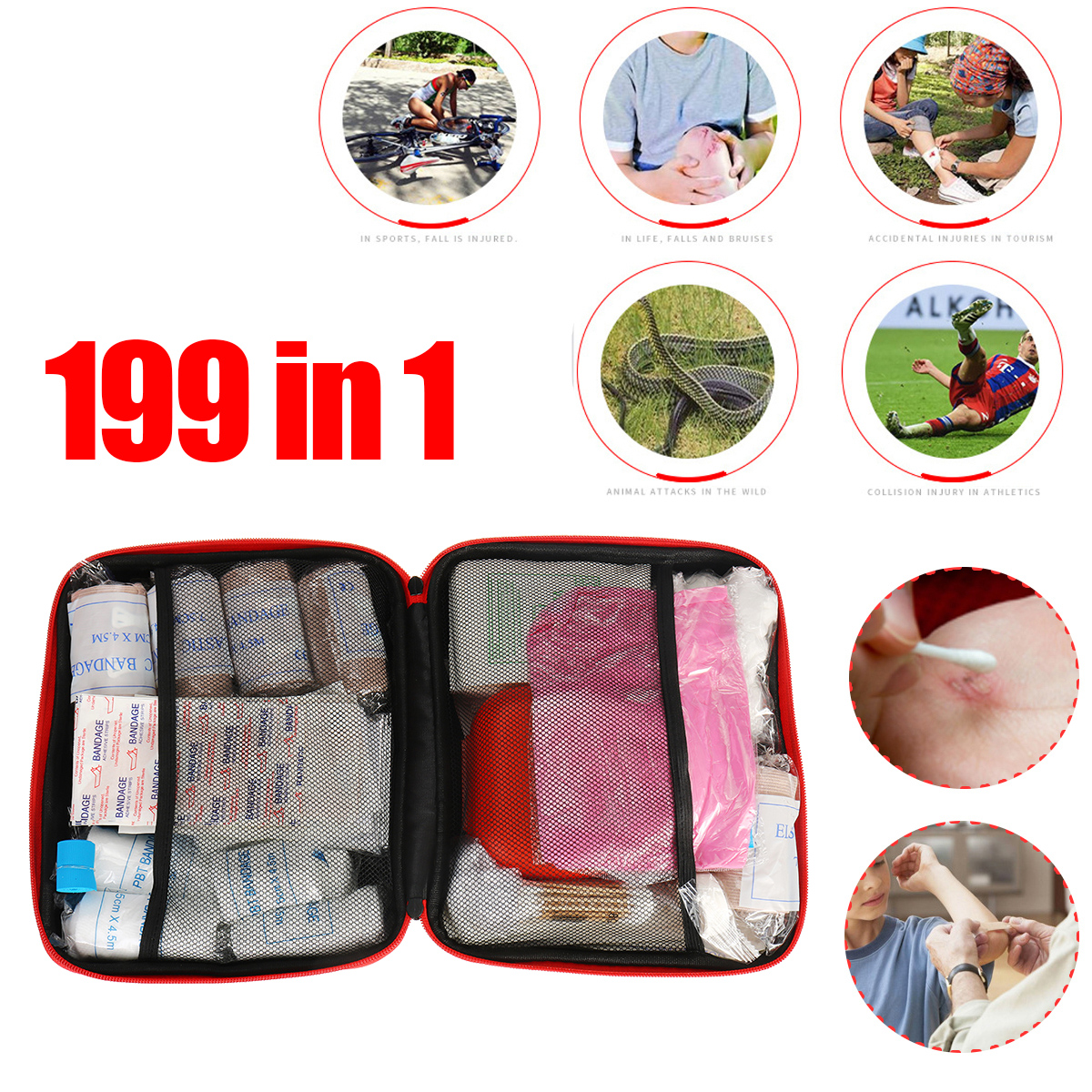 199Pcs-Survival-First-Aid-Kit-Portable-Outdoor-Camping-SOS-Self-Defense-Safety-Emergency-Tools-Bag-1572069-3