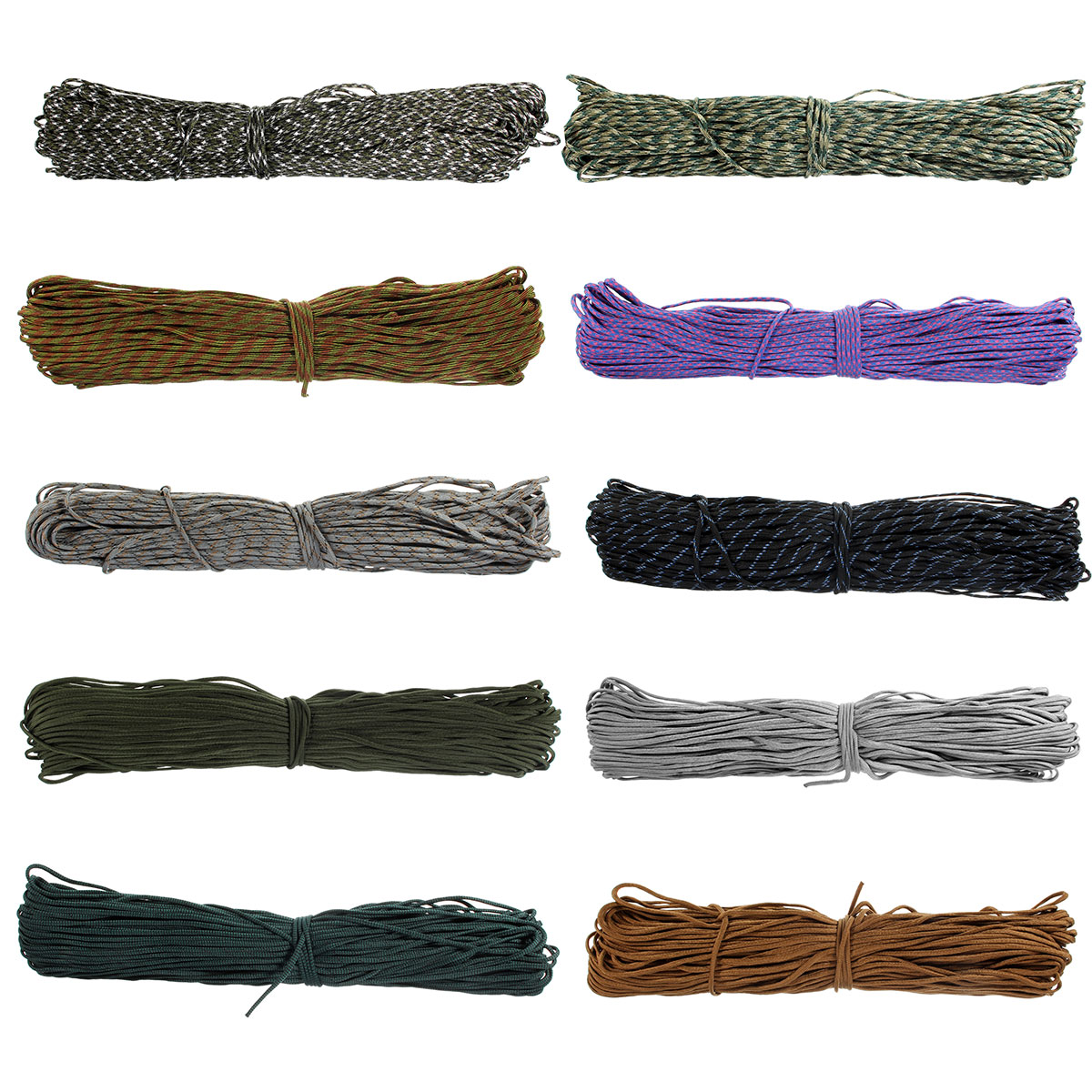 300-Feet-91m-7-Inner-Strand-Mil-Survival-Paracord-Bushcraft-Parachute-Cord-Lanyard-Rope-Type-III-1332797-2