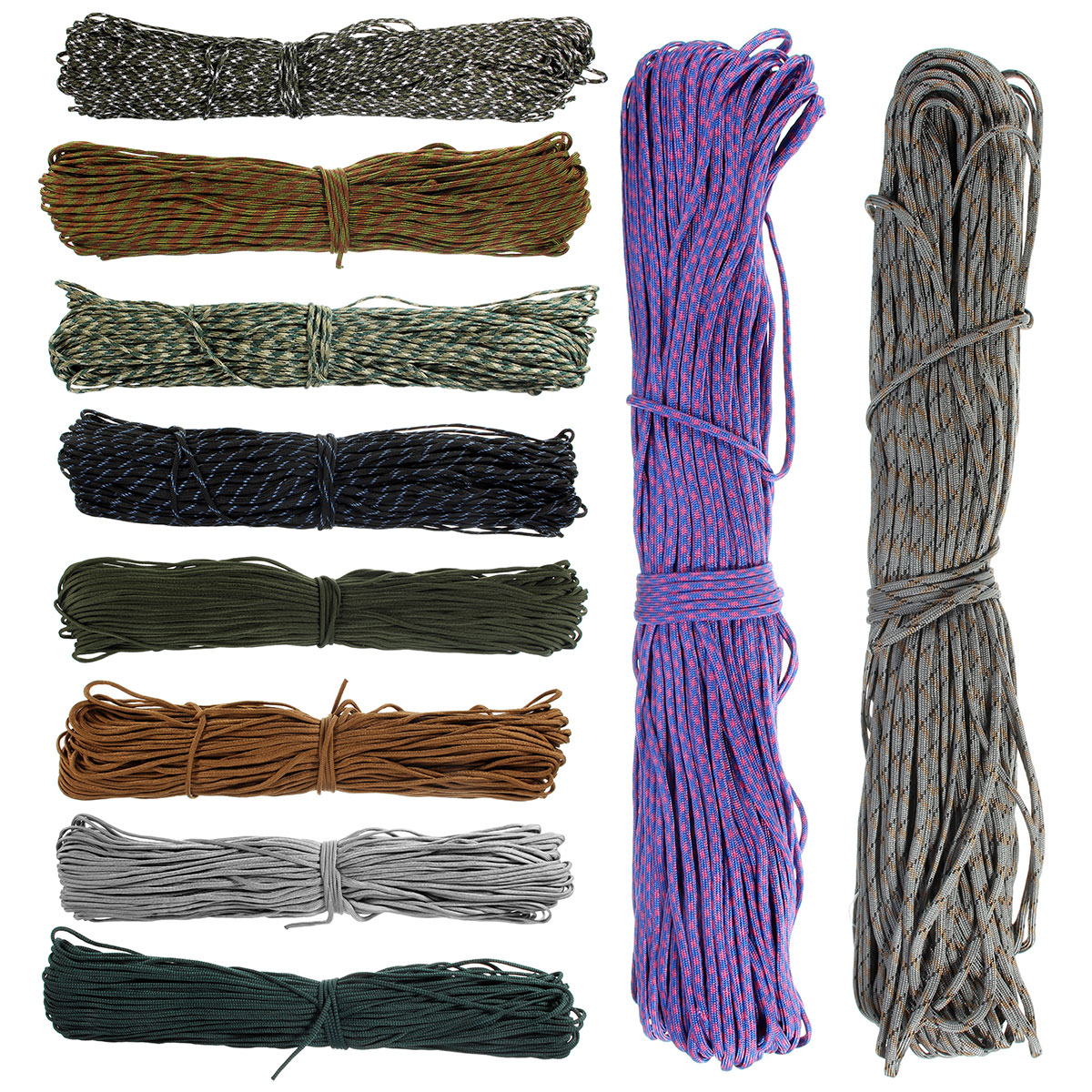 300-Feet-91m-7-Inner-Strand-Mil-Survival-Paracord-Bushcraft-Parachute-Cord-Lanyard-Rope-Type-III-1332797-3