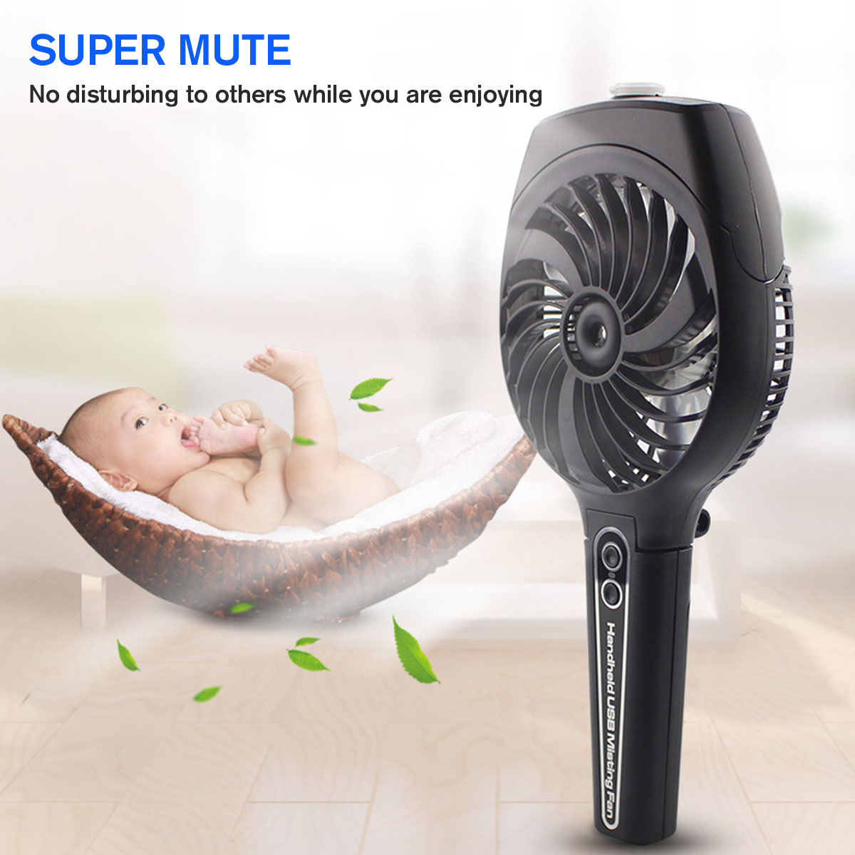 35mL-1800mAh-Portable-Mist-Spray-Cooling-Fan-Handheld-Humidifying-Mini-Fan-3-Speed-USB-Charging-Fan-1521075-4