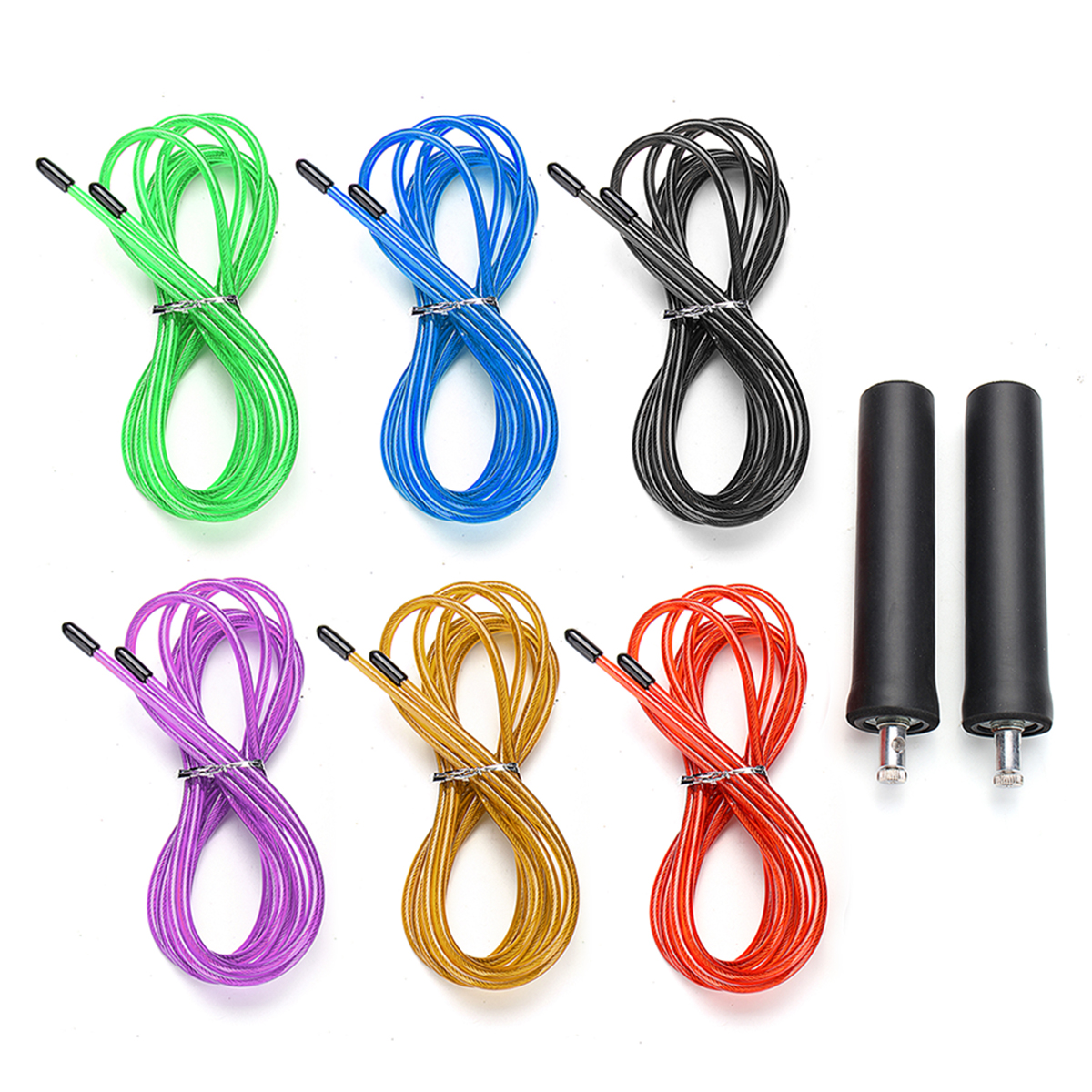 3M-Steel-Wire-Speed-Skipping-Rope-Jumping-Rope-Adjustable-Crossfit-Fitnesss-Exercise-1307727-4