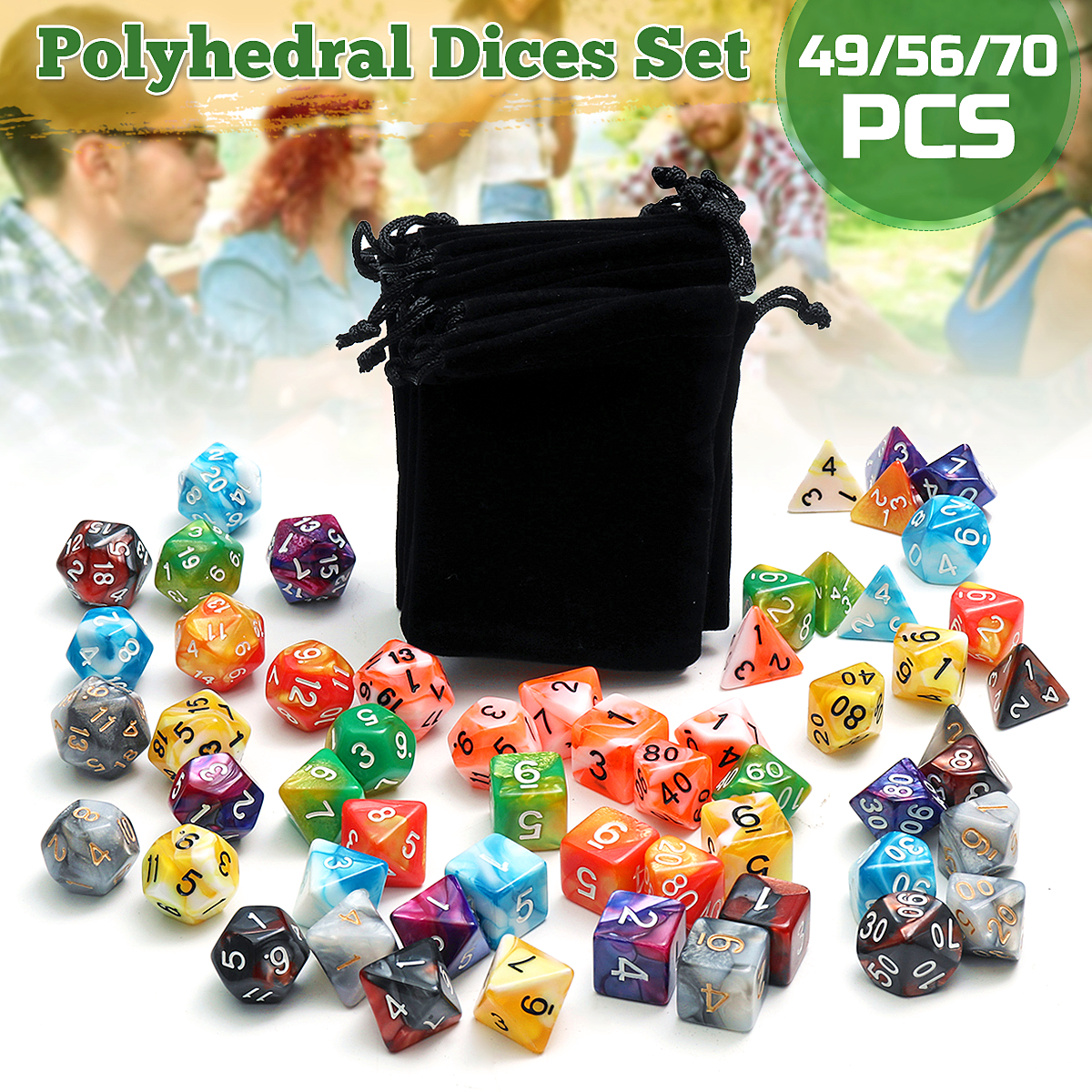 495670Pcs-Polyhedral-Dices-for-Dungeons--Dragons-Desktop-Games-With-Storage-Bags-1646830-1