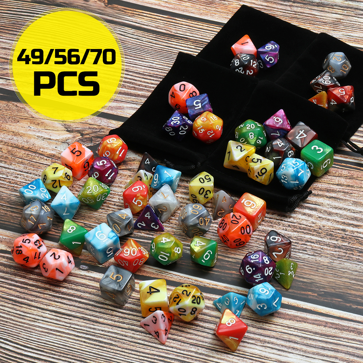 495670Pcs-Polyhedral-Dices-for-Dungeons--Dragons-Desktop-Games-With-Storage-Bags-1646830-2