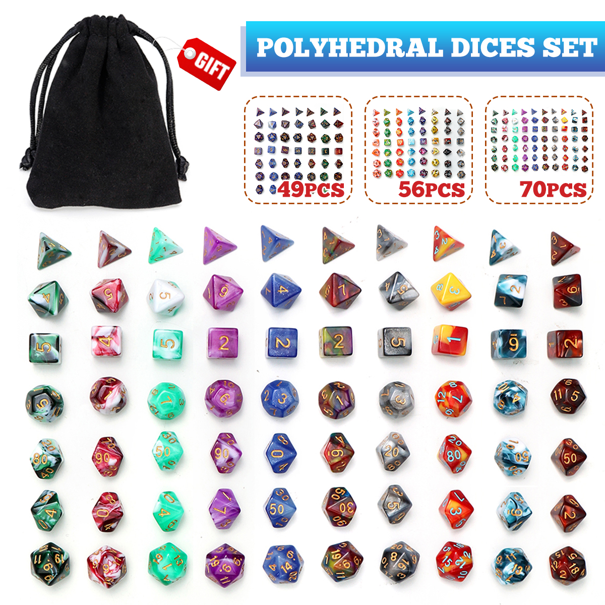 495670Pcs-Polyhedral-Dices-for-Dungeons--Dragons-Desktop-Games-With-Storage-Bags-1646830-3