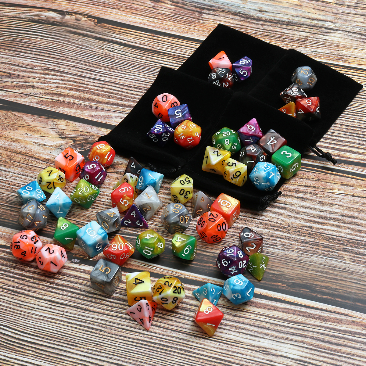 495670Pcs-Polyhedral-Dices-for-Dungeons--Dragons-Desktop-Games-With-Storage-Bags-1646830-4