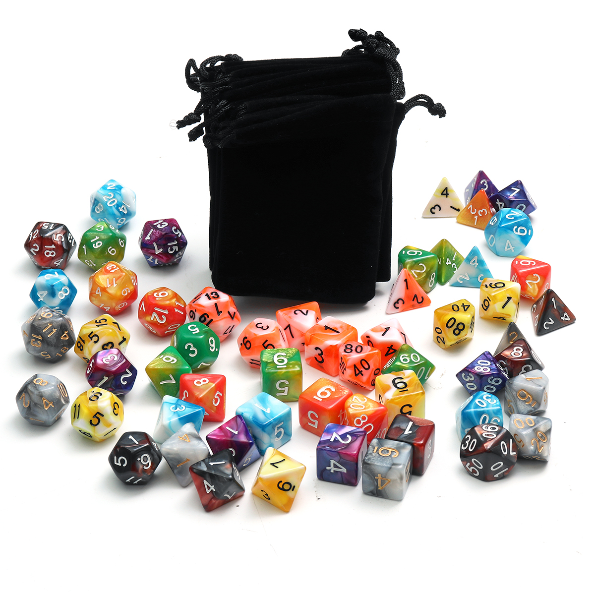 495670Pcs-Polyhedral-Dices-for-Dungeons--Dragons-Desktop-Games-With-Storage-Bags-1646830-8