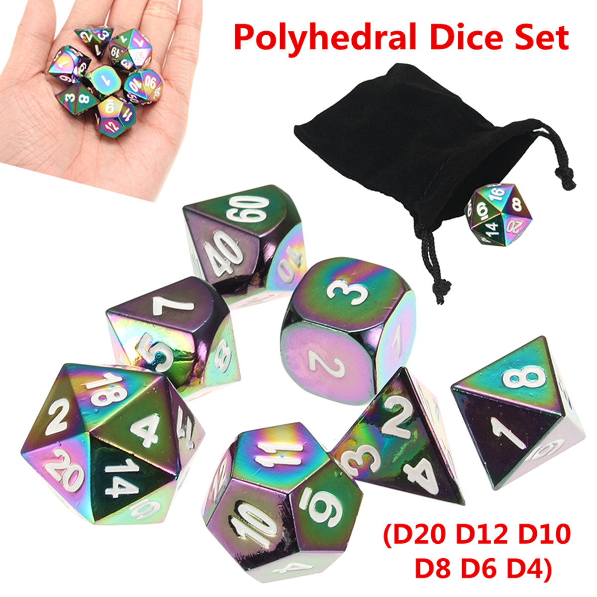 7Pcs-Colorful-Zinc-Alloy-Polyhedral-Dice-Set-Board-Game-Multisided-Dices-Gadget-1241484-2