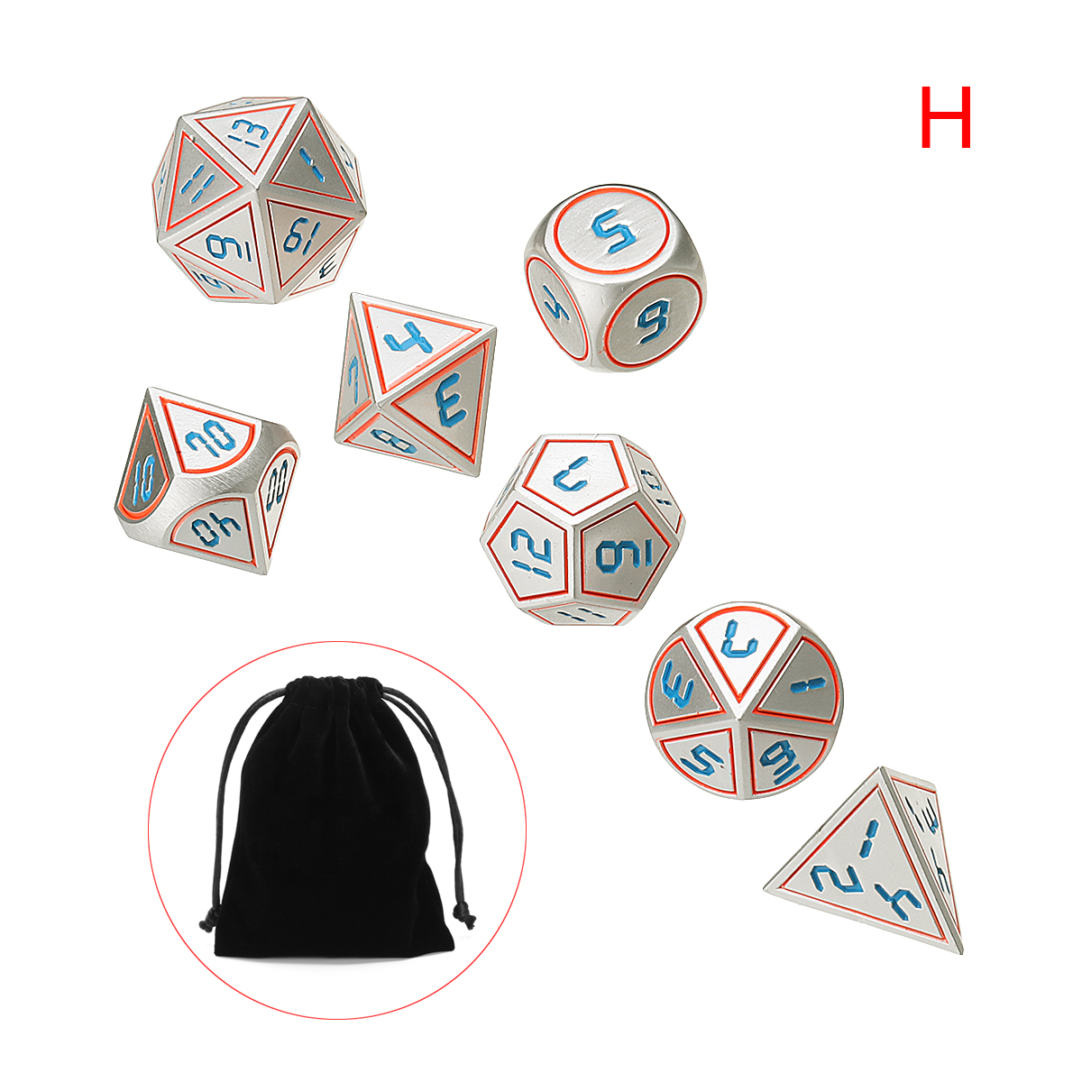 7Pcs-Double-Color-Polyhedral-Metal-Game-Dices-Kit-Children-Digital-Education-Number-Dices-Entertianm-1431443-3