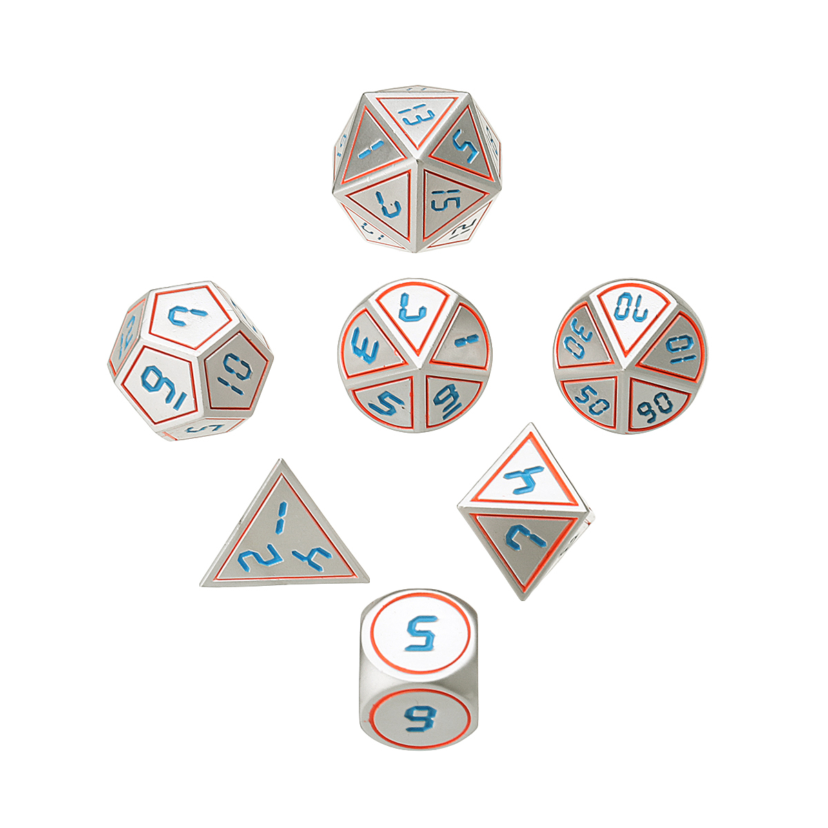 7Pcs-Double-Color-Polyhedral-Metal-Game-Dices-Kit-Children-Digital-Education-Number-Dices-Entertianm-1431443-7